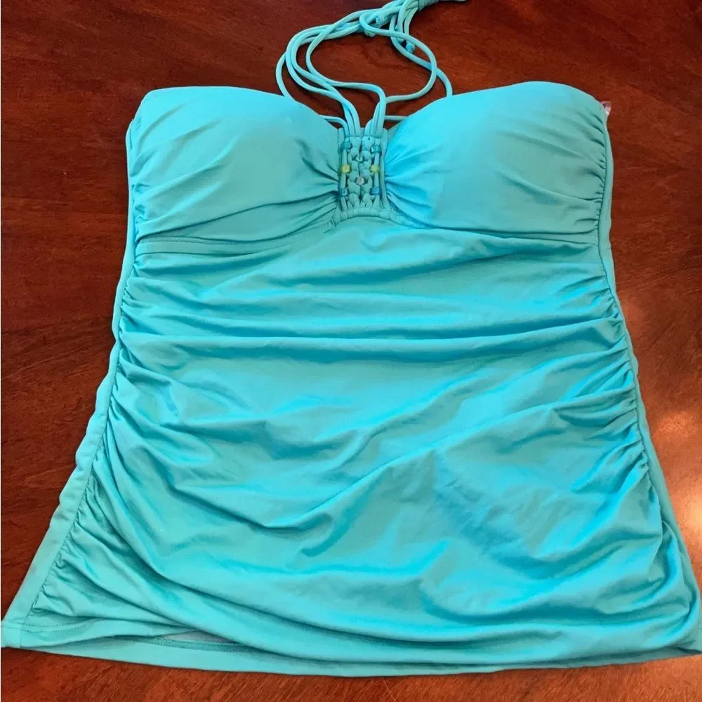 Bleu Rod Beattie Halter Tankini Top